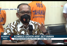 Polda Jatim Tangkap Empat Simpatisan FPI Tersangka Pengancam Mahfud MD