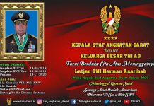 Berita Duka, Wakasad Letjen Herman Asaribab Meninggal di RSPAD Gatot Soebroto