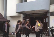 Ada Apa Ya? Gudang Logistik KPU Kota Banjarmasin Dijaga Ketat Polisi