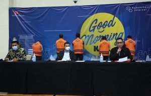 KPK saat ekspose penangkapan Menteri Kelautan dan Perikanan, Edhy Prabowo pada 26 November lalu. (kpk.go.id)