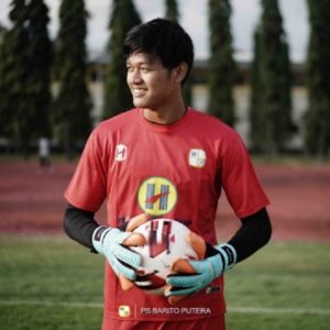M Riyandi, kiper Barito Putera. (baritoputera.co.id)