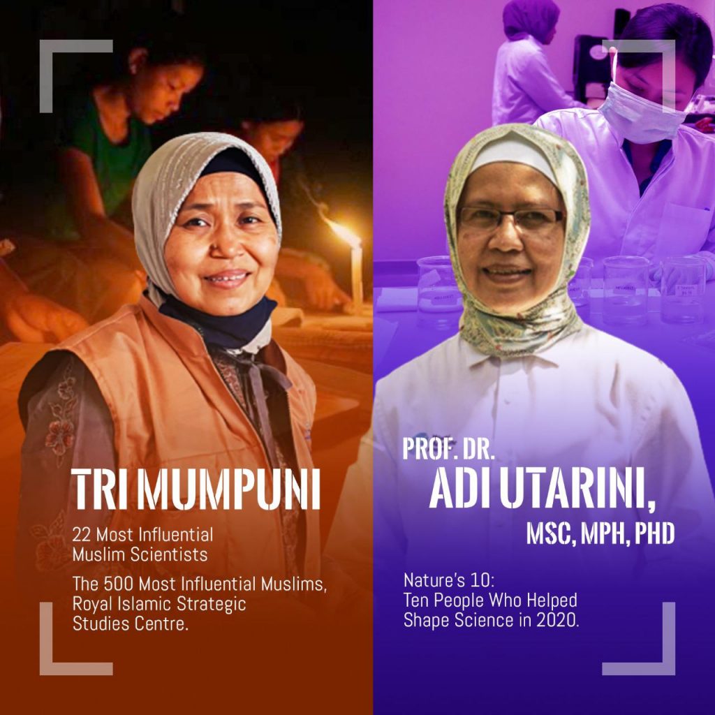 Dua peneliti Tanah Air yang mendapat penghargaan internasional. (twitter)