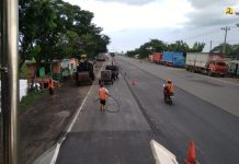 1.000 Personel PUPR Diturunkan Tutup Lubang Jalan