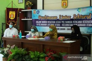 Kegiatan pembinaan lintas sektoral persiapan penilaian Kesatuan Gerak PKK-Bangga Kencana Sehat Banjarbaru. (humas/antaranews kalsel)