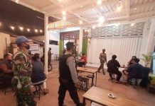 Tim Gabungan Sisir Warung Makan dan Tempat Hiburan di Banjarbaru
