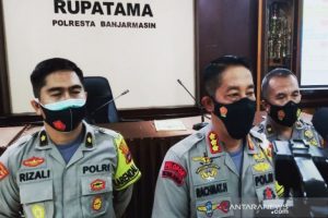 Kapolresta Banjarmasin, Kombes Rachmat Hendrawan. (antara)