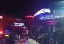 Kebakaran Landa Permukiman di Indrasari Martapura