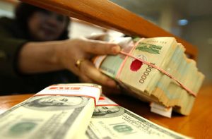 Nilai tukar rupiah. (getty images)