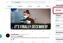 1 Desember 2020, Tagar #Desember Trending di Twitter, Ada Apa Ya?