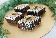 Adeline Beberkan Resep Bikin Cake Ketan Hitam