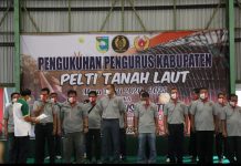 Terpilih Aklamasi, H Endang Agustina Pimpin Pelti Kabupaten Tanah Laut