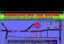 Melewati Jalan Banjarbaru Malam Tahun Baru, Perhatikan Rekayasa Lalulintas Ini