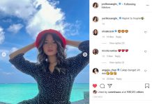Liburan di Maladewa dan Dubai, Yoriko Angeline Naik Pesawat Pribadi