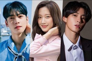 Para Pemeran drama True Beauty, Moon Ga Young, Cha Eun Woo dan Hwang In Yeop