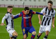 Lionel Messi Dkk Berjuang Keras Hadapi Levante, Skor 1-0