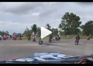 Balapan liar di Banjarbaru