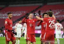 Liga Jerman: Sempat Malu Babak I, Bayern Menggila Hingga Gilas Mainz 5 Gol