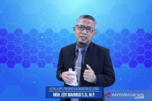 Kepala BPS Kalsel, M Edy Mahmud SSi MP (antara)