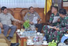 DPRD Kalsel Bersama Danlanud Bahas Peningkatan Status Lanud Syamsuddin Noor