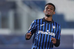 Amad Diallo saat bermain bersama Atalanta BC (Photo by Jonathan