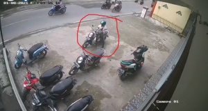 Curanmor di Cemara Raya, Kayutangi, Banjarmasin Utara. (FB Muhammad Taufik)