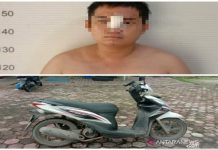Maling Nekat, Embat Motor di Asrama Polisi Mulawarman Banjarmasin Tengah