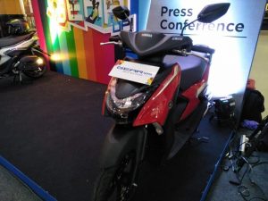 Yamaha luncurkan Gear 125 di hall Duta Mall Banjarmasin, Jumat 8 Januari 2021. (wartabanjar.com-brs)