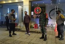 Tegakkan PPKM, Tim Gabungan Banteng Sisir THM di Banjarmasin Tengah