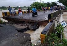 Pemkab Banjar Kirim Trailer Angkut Material ke Jembatan Putus, Tanggap Darurat Hubungkan Akses Jalan A Yani