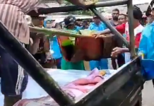Detik-detik Evakuasi Lima Mayat Korban Banjir Hantakan HST