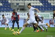 Liga Italia: Ibrahimovic Bintang Kemenangan AC Milan di Kandang Cagliari