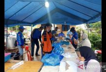 Dinsos Tanah Bumbu Dirikan Dapur Umum di Banua Raya Bati-Bati Tanah Laut