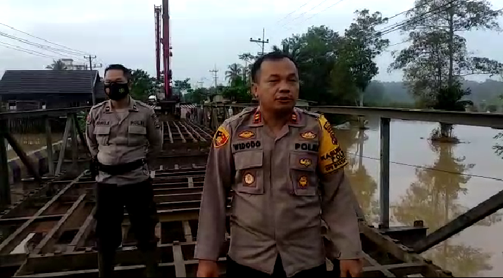 _Kapolsek Mataraman, Iptu Widodo Saputra. (istimewa)