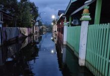 Waduh! Sempat Surut, Air di Kompleks Beruntung Jaya Banjarmasin Naik Lagi