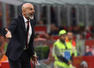 Pelatih AC Milan Stefano Pioli. (Photo by Marco Luzzani/Getty Images)