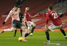 Liga Inggris: Mengejutkan! Sheffield Bekap MU di Old Trafford