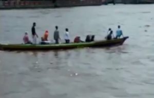 Pencarian korban tenggelam di sungai Martapura
