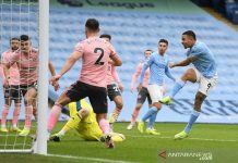 Liga Inggris: Manchester City Makin Sulit Terkejar MU di Puncak Klasemen