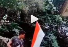Viral Video Pria Bakar Bendera Merah Putih, Begini Kata Mabes Polri