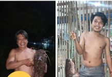 Terendam Banjir, Warga Handil Bakti, Banjarmasin Malah Dapat Rezeki Berupa Lele Jumbo