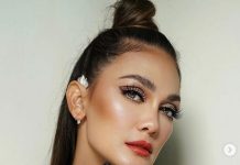 Cantiknya Luna Maya Pakai Gaun Merah Muda, Intip Gayanya di Sini