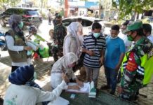 Tak Ingin Kecolongan, Tim Covid-19 Tanbu Giatkan Operasi Yustisi
