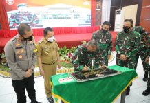 Adanya Koramil Mantewe Tingkatkan Kontribusi TNI untuk Pemkab Tanah Bumbu