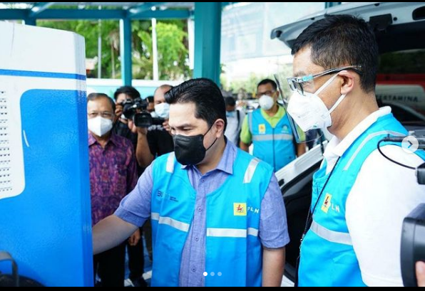 Erick Thohir : Indonesia Harus Siap Jadi Pemain Utama Industri Mobil Listrik