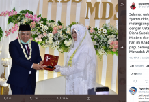 Pegiat Media Sosial Mustofa Nahrawardaya Ucapkan Selamat Pernikahan Din Syamsuddin