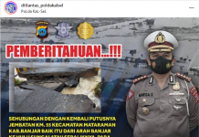 Kembali Himbau, Mau ke Hulu Sungai Lewat Jalan Sungaiputing
