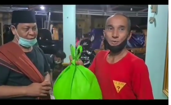 Awalnya Cuma Latihan Ucapkan Terimakasih Dapat Bantuan, Begini Reaksinya Saat Dikunjungi Paman Birin
