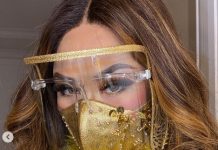 Titi DJ Pamer Masker dan Face Shield Uniknya Lagi, Tampak  Mewah, Seperti ini Detailnya