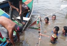 Sesama Kelotok Adu Kuat di Sungai Kuin Banjarmasin, Salah Satunya Tenggelam Penumpang Selamat