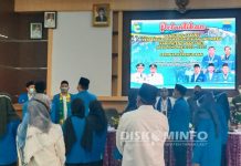 Pesan H Sukamta Kepada Pengurus Cabang PMII Tala yang Baru dilantik